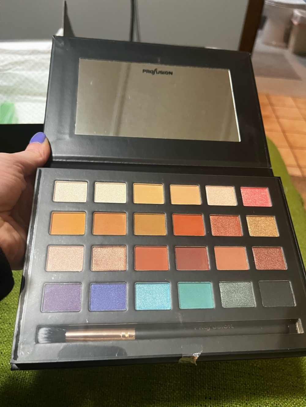 Profusion Cosmetics Multi-Color Eyeshadow Palette - Assorted Warm & Cool Shades